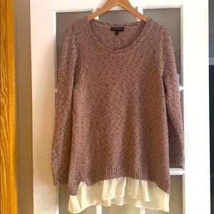 Mauve dressy sweater